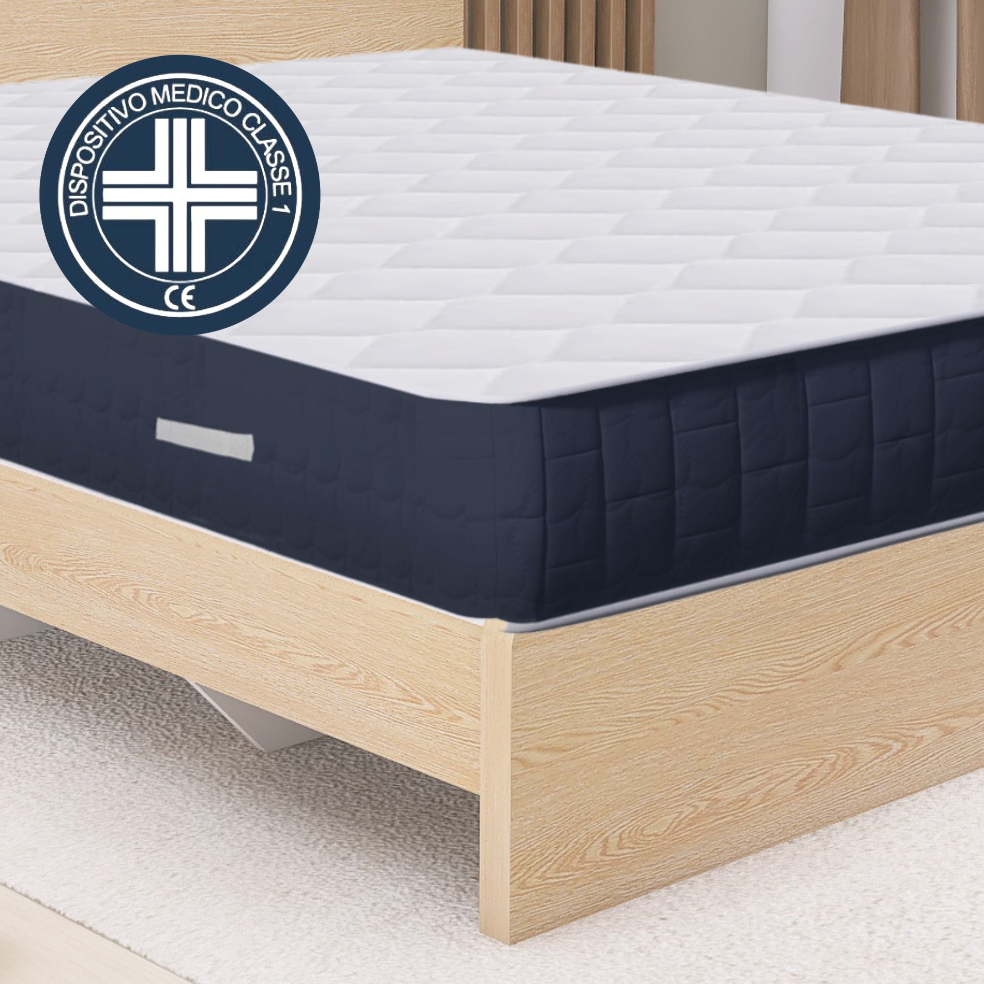 Materasso Queen 30,5 cm, ibrido, memory foam e bobine insacchettate Materasso Queen 30,5 cm, ibrido, memory foam e bobine insacchettate