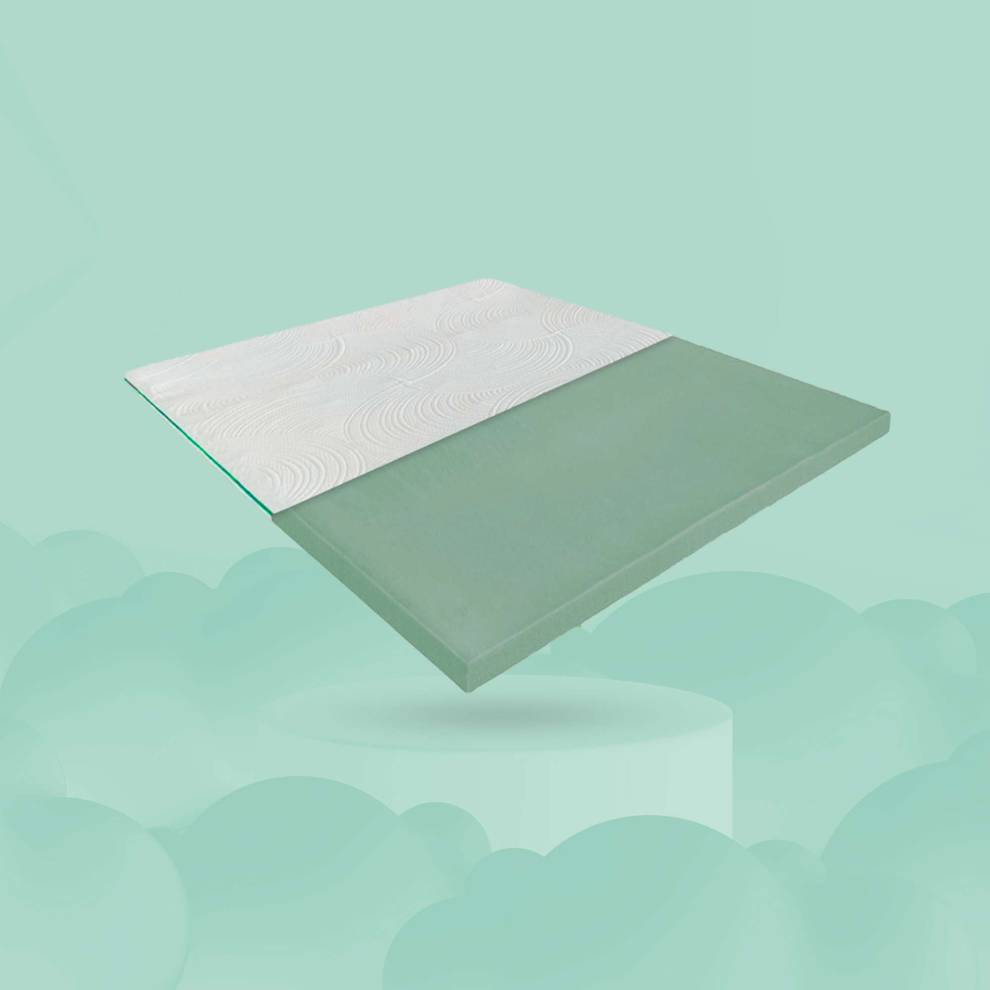 Didy Ice - Topper Memory Foam Breeze 9 zone - Alto 5 cm